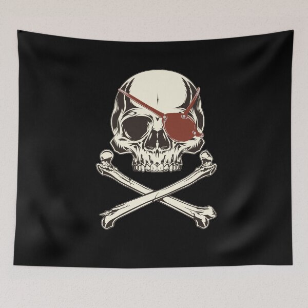 Item preview, Pirate Flag designed and sold by TheEndDesign.