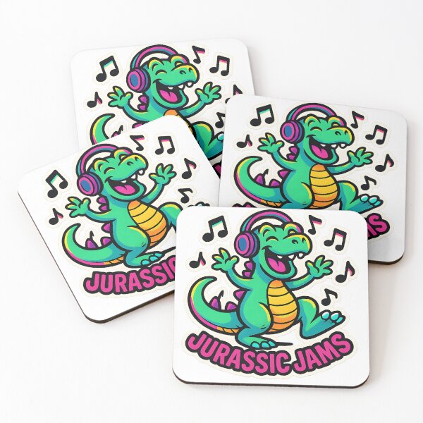 Item preview, Jurassic Jams - Meme of a lizard listening to music designed and sold by SassyArtistry.