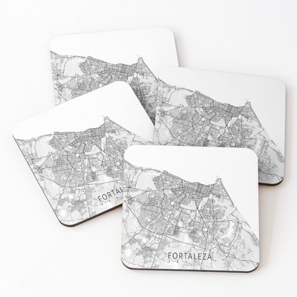 Item preview, Fortaleza City Map of Ceará, Brazil - Light designed and sold by deMAP.