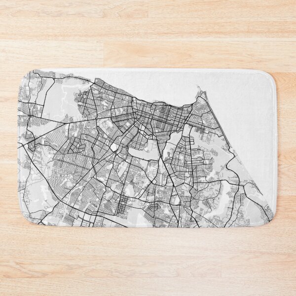 Item preview, Fortaleza City Map of Ceará, Brazil - Light designed and sold by deMAP.