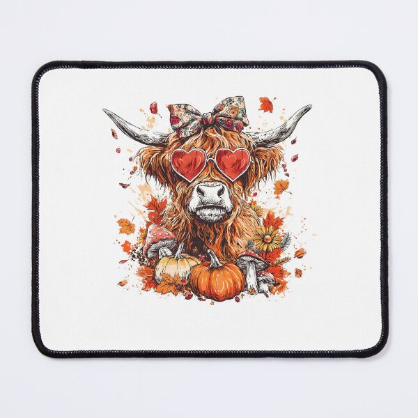 Item preview, Fall Highland Cow designed and sold by Nemethadrian.
