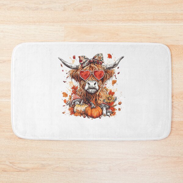 Item preview, Fall Highland Cow designed and sold by Nemethadrian.