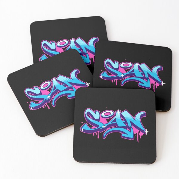 Artikelvorschau, Choi San Graffiti | ATEEZ | winzige Morcaworks entworfen und verkauft von Morcawork.
