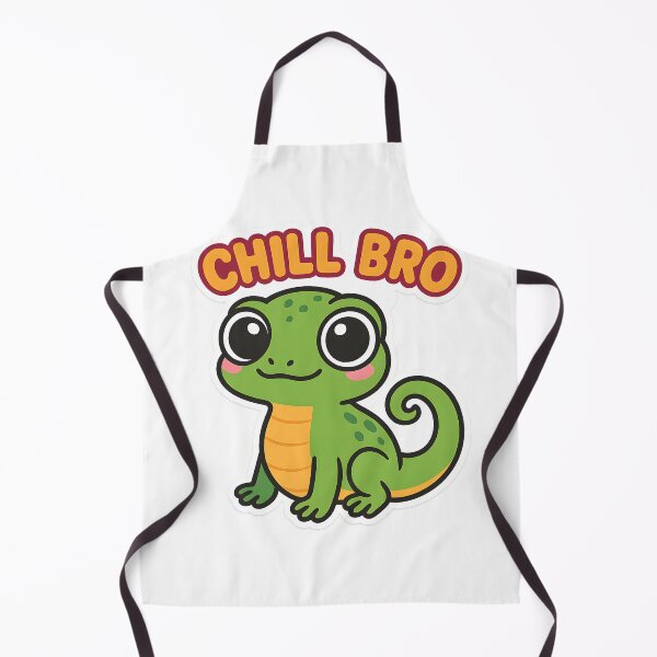 Item preview, Chill Bro - Meme of a cute baby lizard designed and sold by SassyArtistry.