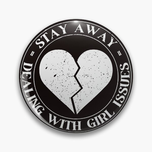 Item preview, Sassy Broken Heart Drama Alert Design - Stay Away from Dealing with Drama Queens and Negativity designed and sold by TuncGK.