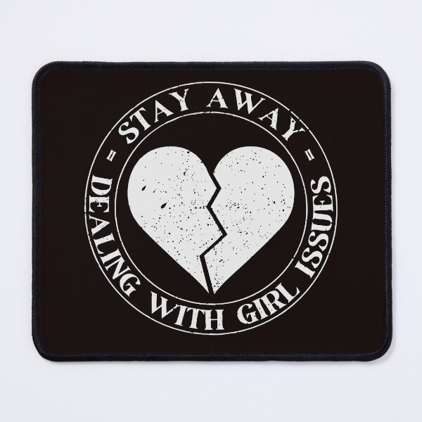 Item preview, Sassy Broken Heart Drama Alert Design - Stay Away from Dealing with Drama Queens and Negativity designed and sold by TuncGK.
