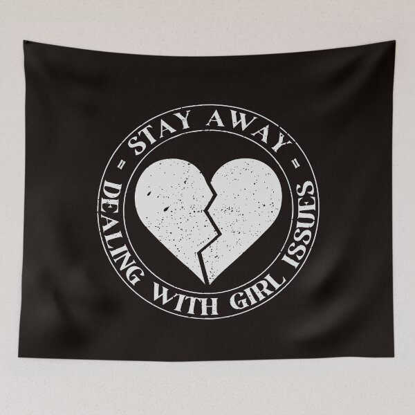 Item preview, Sassy Broken Heart Drama Alert Design - Stay Away from Dealing with Drama Queens and Negativity designed and sold by TuncGK.