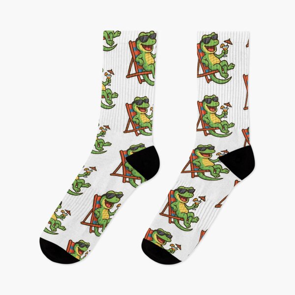 Item preview, Stay Hydrated - Meme of a cute baby lizard drinking on beach vacation designed and sold by SassyArtistry.