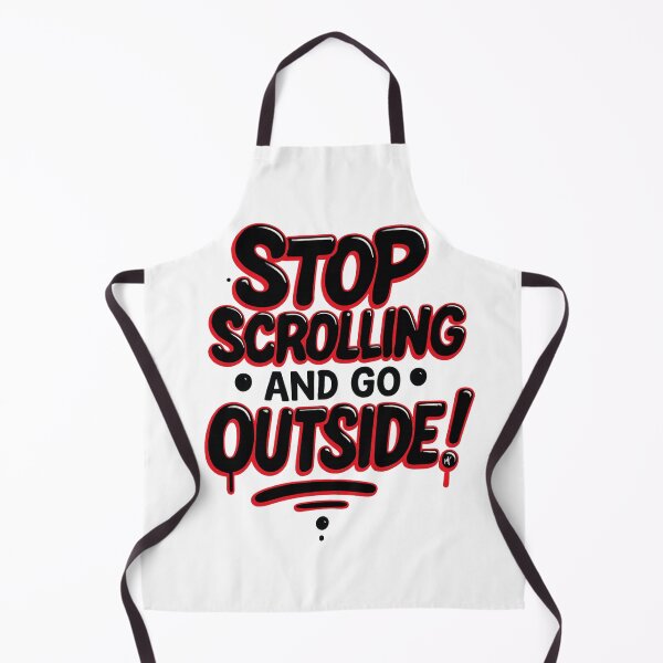 Item preview, Stop Scrolling, and go outside – Graffiti Motivation Street Art designed and sold by MAF_Merch.