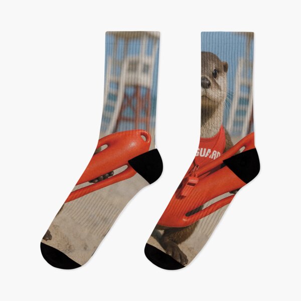 Item preview, funny lifeguard on the beach designed and sold by Mauswohn.