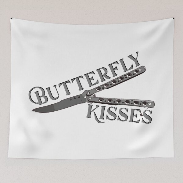 Item preview, Butterfly Knife Kisses designed and sold by UNK-Fatigues.