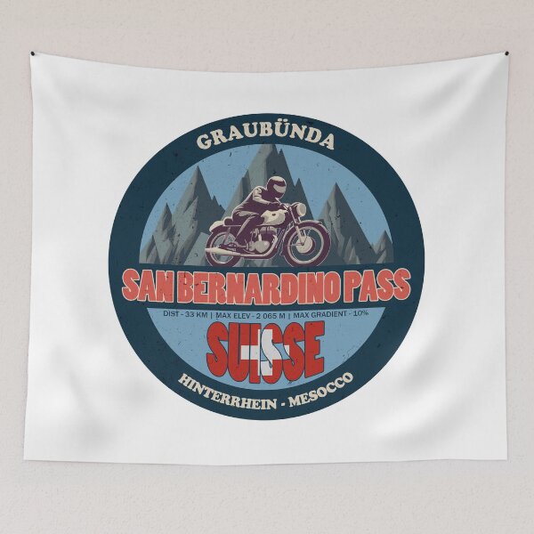 Item preview, San Bernardino Pass, Graubünda, Switzerland designed and sold by Wanderful-roads.