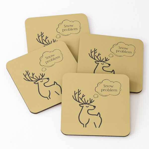 Item preview, Offended Christmas deer - funny design with a wink designed and sold by shirt-de-sign.