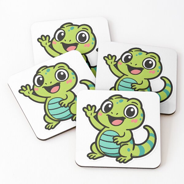 Item preview, Meme of waving lizard dinosaur designed and sold by SassyArtistry.