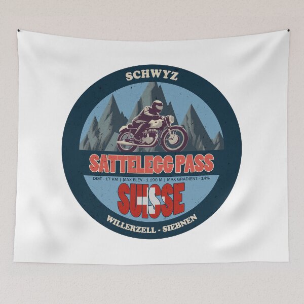 Item preview, Sattelegg Pass, Schwyz, Switzerland designed and sold by Wanderful-roads.