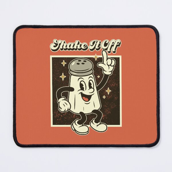 Item preview, Retro Cartoon Salt Shaker "Shake It Off" designed and sold by TheJollyDoodle.