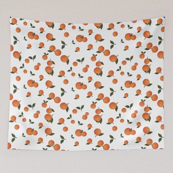 Item preview, Summer pattern, orange picture, tropical fruit designed and sold by JannymyGallery.