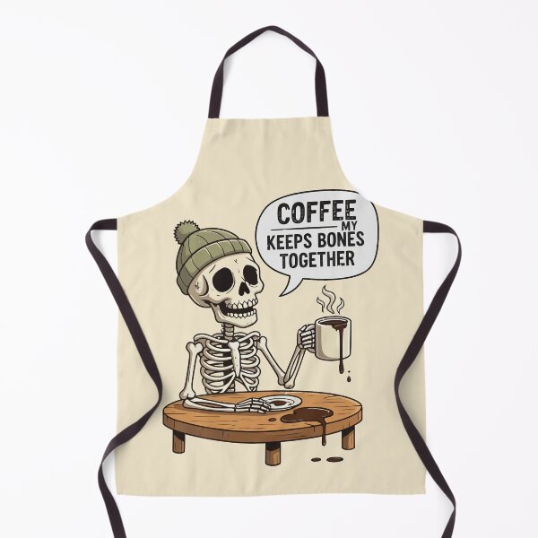 Item preview, Coffee Keeps My Bones Together designed and sold by Amir Faysal.