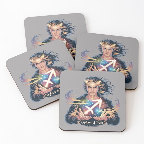 Item preview, "Sagittarius Explorer of Truth - Zodiac Inspired Art" designed and sold by HolisticFurArt.