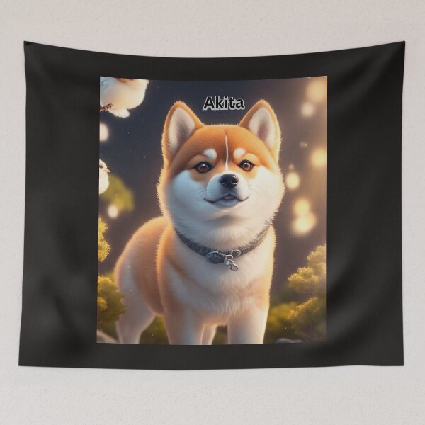 Item preview, PART #:    AKITA-JKB-DOG-25-1  designed and sold by KJ-Books.