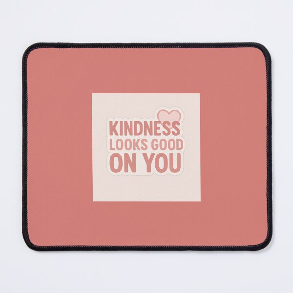 Item preview, “Kindness Looks Good on You – Positive Affirmation Sticker | Minimal Aesthetic Design” designed and sold by Striklet.
