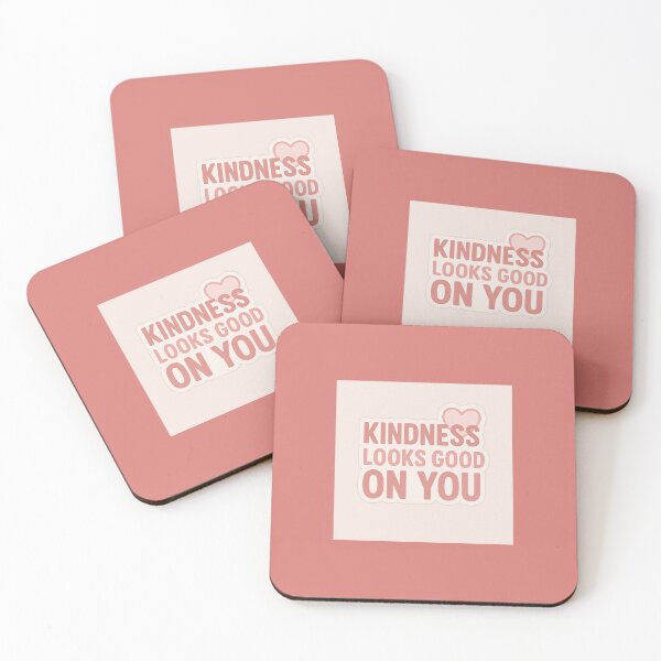 Item preview, “Kindness Looks Good on You – Positive Affirmation Sticker | Minimal Aesthetic Design” designed and sold by Striklet.