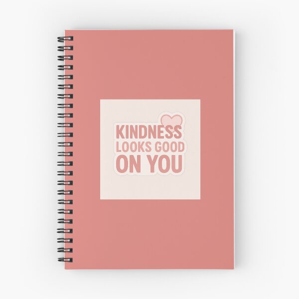 Item preview, “Kindness Looks Good on You – Positive Affirmation Sticker | Minimal Aesthetic Design” designed and sold by Striklet.