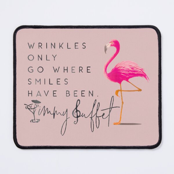 Item preview, Cute Flamingo Wrinkles Go Where Smiles Have Been Positive Aging Design designed and sold by RicoTurcotte.
