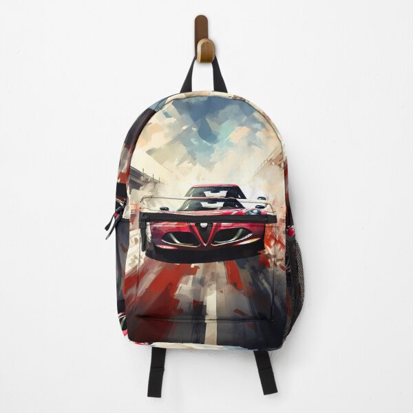 Item preview, Italian Sports Car Powers Down Dramatic Straight designed and sold by RevUpDesign.