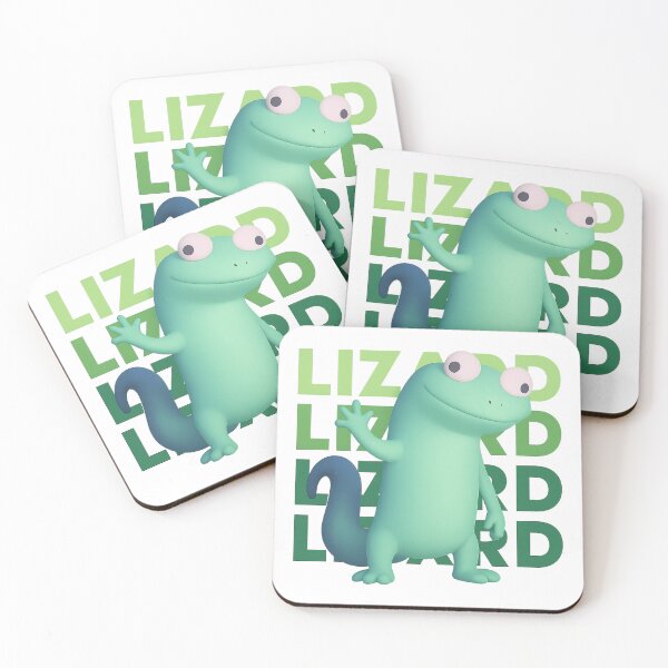 Item preview, Funny Animal Lizard Meme - Derpy Lizard  designed and sold by DIRTYSKETCHH.