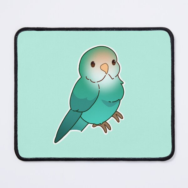 Item preview, Blue peach faced lovebird designed and sold by Blueberry-b1rd.