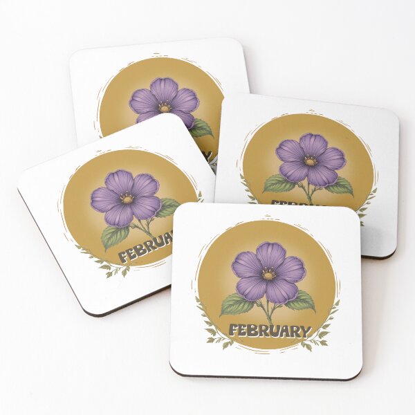 Item preview, February Birth Flower Design designed and sold by Dospart.