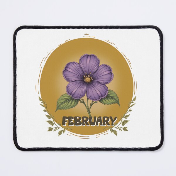 Item preview, February Birth Flower Design designed and sold by Dospart.