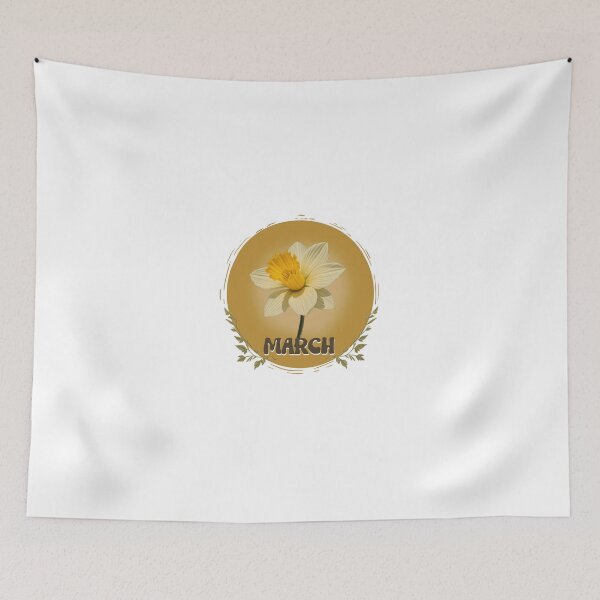Item preview, March Birth Flower Daffodil designed and sold by Dospart.