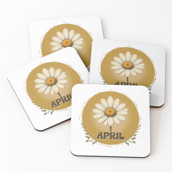 Item preview, April Birth Flower Daisy designed and sold by Dospart.