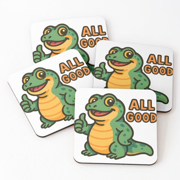 Item preview, All Good Funny Lizard Meme designed and sold by SassyArtistry.