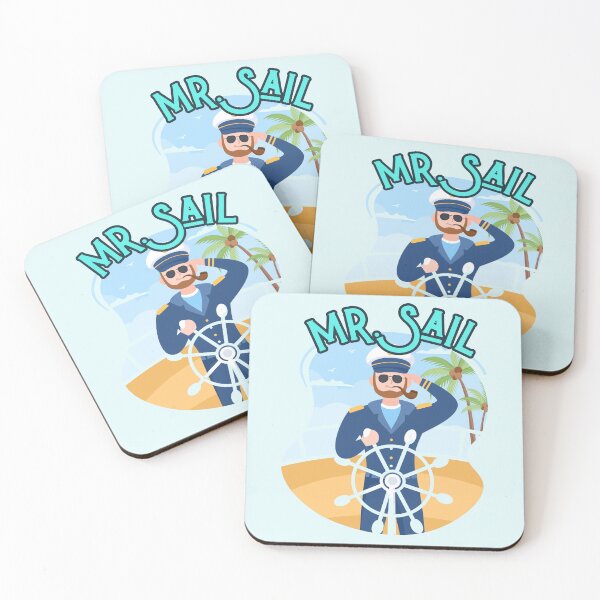 Item preview, Mr. Sail Nautical Captain Artwork designed and sold by windwander.