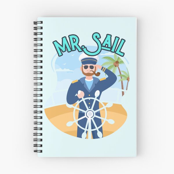 Item preview, Mr. Sail Nautical Captain Artwork designed and sold by windwander.