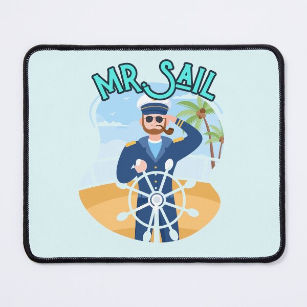 Item preview, Mr. Sail Nautical Captain Artwork designed and sold by windwander.