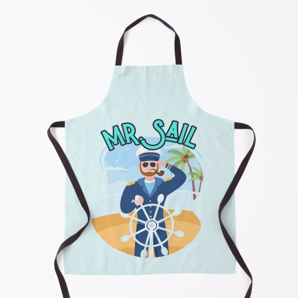 Item preview, Mr. Sail Nautical Captain Artwork designed and sold by windwander.