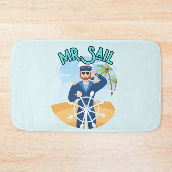 Item preview, Mr. Sail Nautical Captain Artwork designed and sold by windwander.