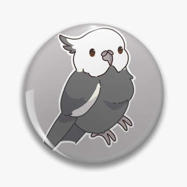 Item preview, Whiteface cockatiel male designed and sold by Blueberry-b1rd.