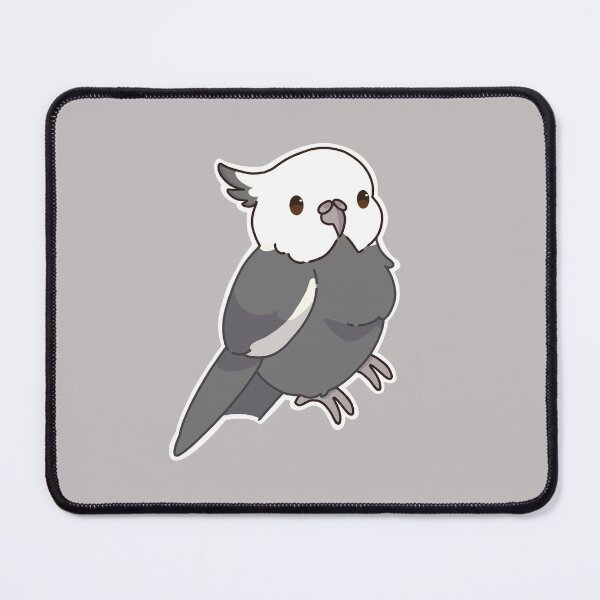 Item preview, Whiteface cockatiel male designed and sold by Blueberry-b1rd.