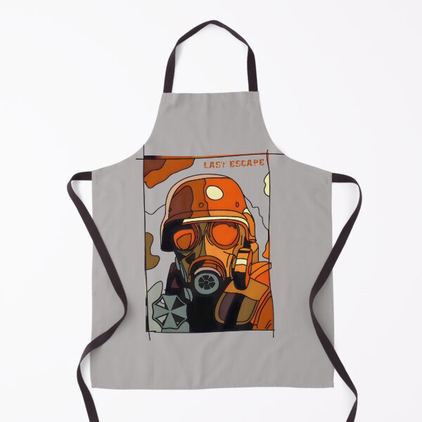 Item preview, Last Escape Gas Mask Warrior - Dystopian Survival Art designed and sold by MarquisFeil.