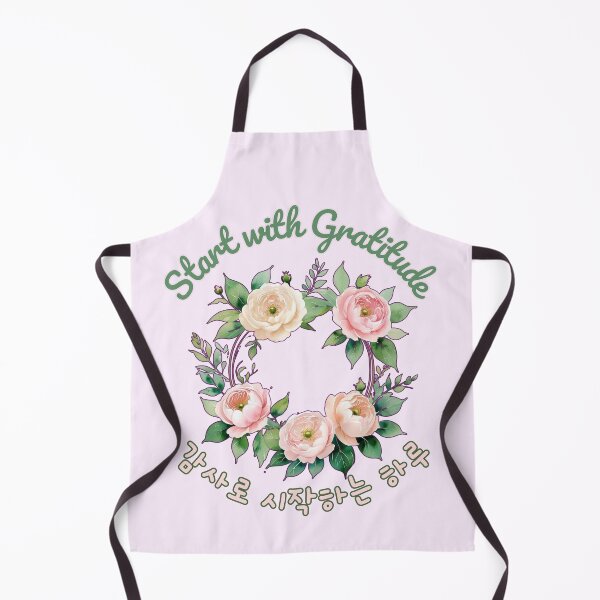 Item preview, Start with Gratitude – Floral Wreath Design designed and sold by emilykang.
