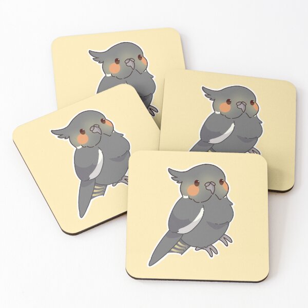 Item preview, Wild type cockatiel female designed and sold by Blueberry-b1rd.
