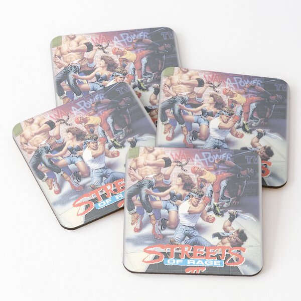 Item preview, Streets of Rage 2 Classic Game Cover Art designed and sold by RicoTurcotte.