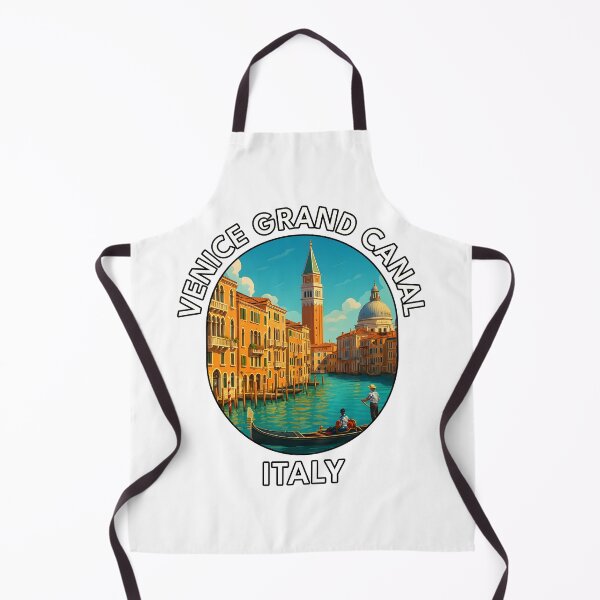 Item preview, Venice Grand Canal Summer Scene – Gondolas & Historic Architecture designed and sold by inkNext.