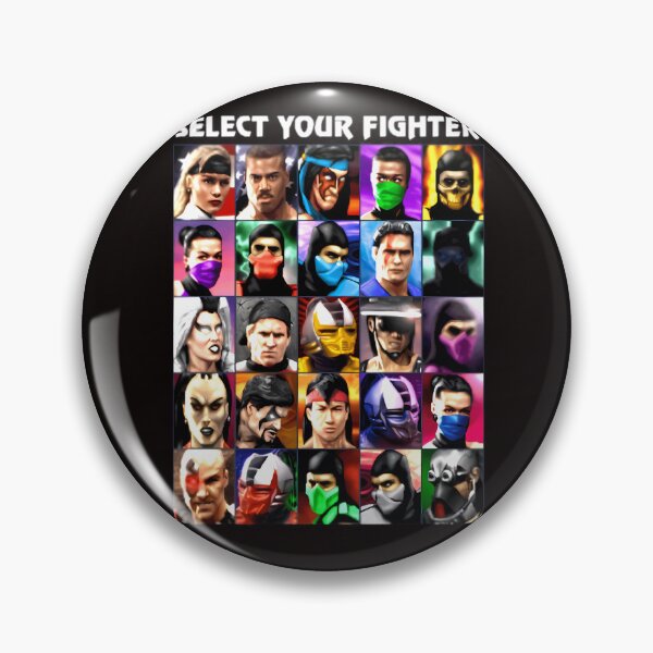 Item preview, Select Your Fighter Umk3 Mortal Kombat  Black-Navy For Men-Women designed and sold by naysko.