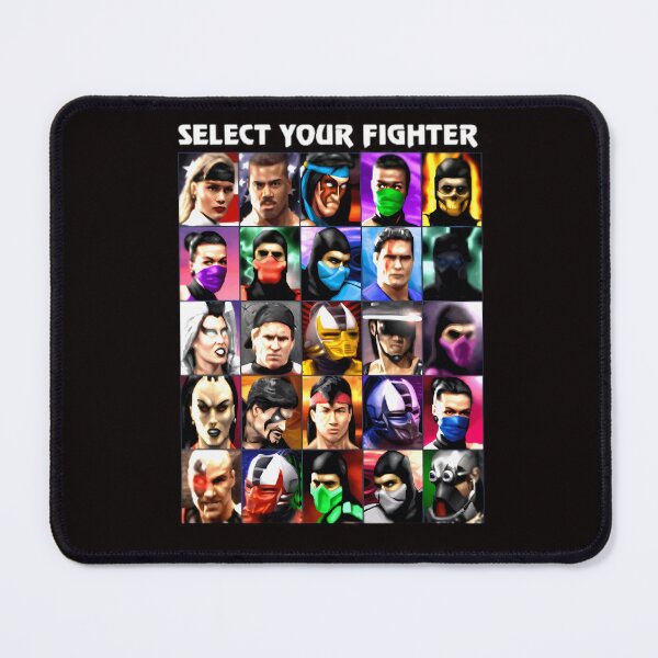 Item preview, Select Your Fighter Umk3 Mortal Kombat  Black-Navy For Men-Women designed and sold by naysko.